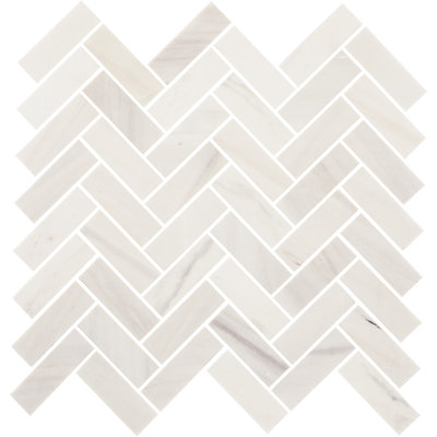 Daltile Eclessia marbre pierre naturelle à chevrons mosaïque (10 PCS par carton) (10,70 pieds carrés par carton)