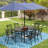 Rybolt Rectangular Outdoor Dining Table , 60 " W 37 " D