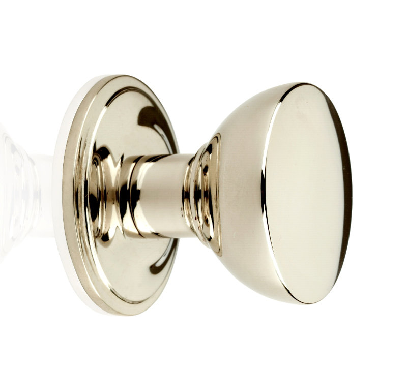 Sula 1 1/4" Diameter Round Knob, Polished Nickel