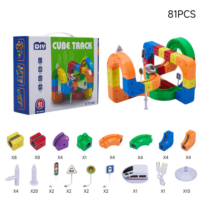 Electric Train Set for Kids
