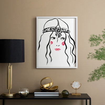 BlossomII Framed Print - Solid Wood