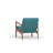 Balal Adirondack Chair, Turquoise-1429547175