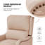 Fauteuil inclinable en cuir véritable l 28,8 po Neliyah-105914587