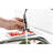 Single Handle Kitchen Faucet With Pull Out Sprayer - 360° Rotatable High-arc, 3 Water Modes