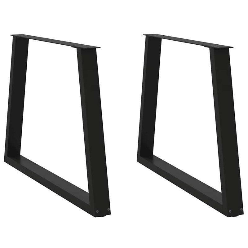Dantae Table Leg, 73.3cm H x 100cm W x 6cm D, Black
