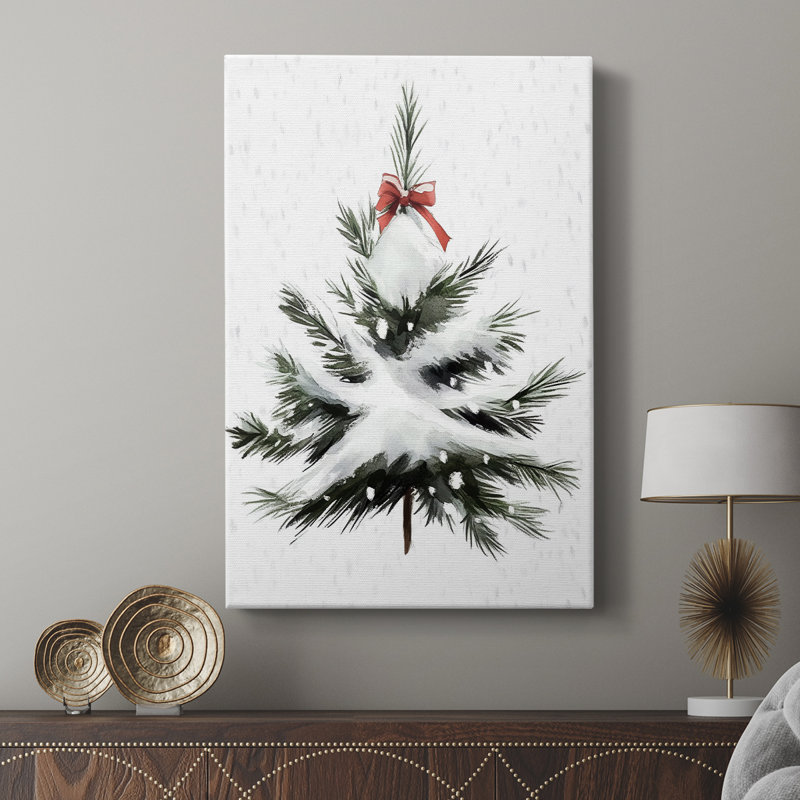 Art de Noël des Fêtes de Noël - galerie sur mesure Cavas, H 18 po x l 12 po