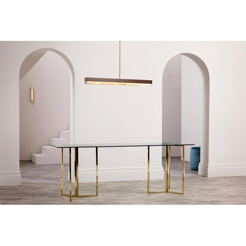 Artes 1 - Light LED Pendant, Satin Brass