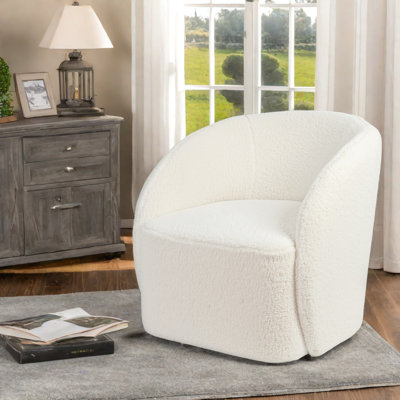 Fauteuil d'appoint entièrement rembourré avec dossier courbé Charlbury