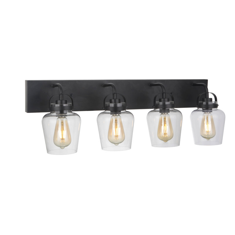 Tribble 4 - Light Vanity Light, Flat Black