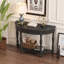 Console 45 po en bois massif avec tiroir-1894894307