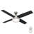 Dempsey 52" 4 - Blade Contemporary Indoor Ceiling Fan with Lights and Remote-17305136