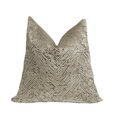Housse de coussin en velours à imprimé animal
