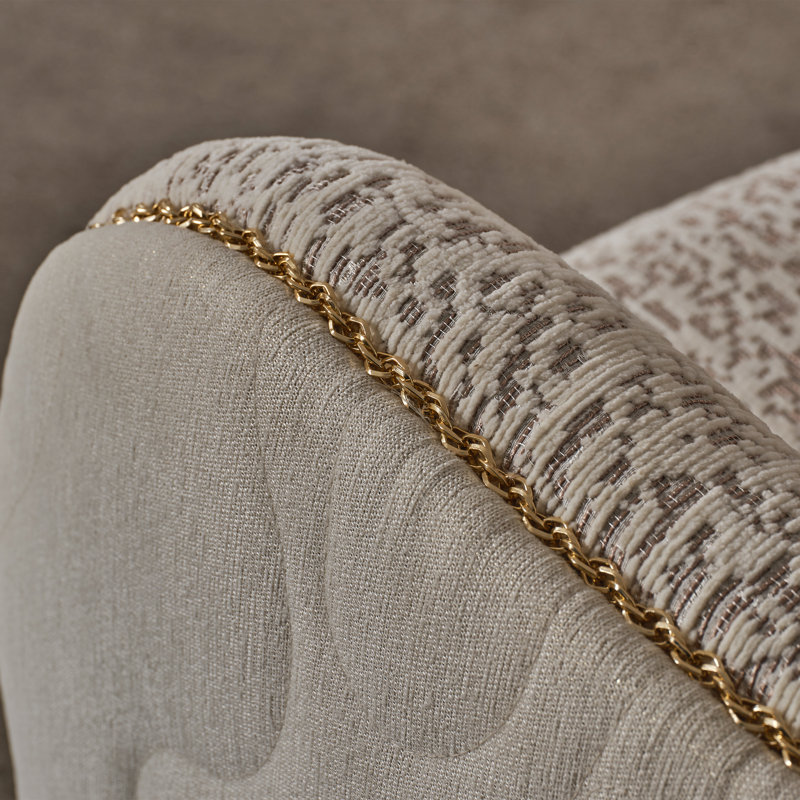 Gineverra Sofa - Biscotti/Ivory Gold