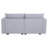 Ovey Modern Loveseat Sofa with Extendable Design & Soft Comfortable Seating-357525304