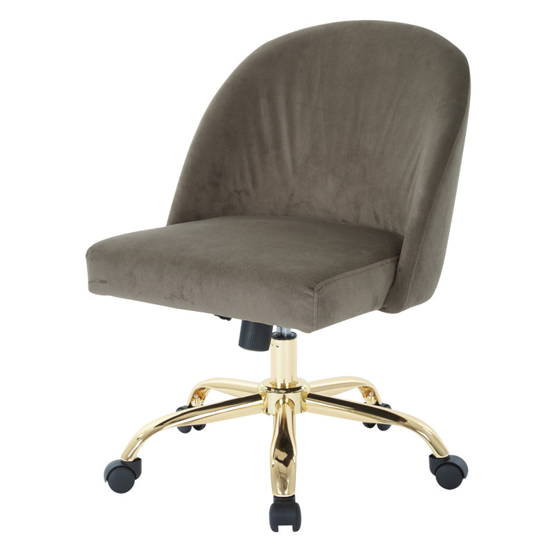 Polyester Blend Task Chair, Polyester Blend Otter