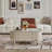 Cream white roller coffee table-103212922