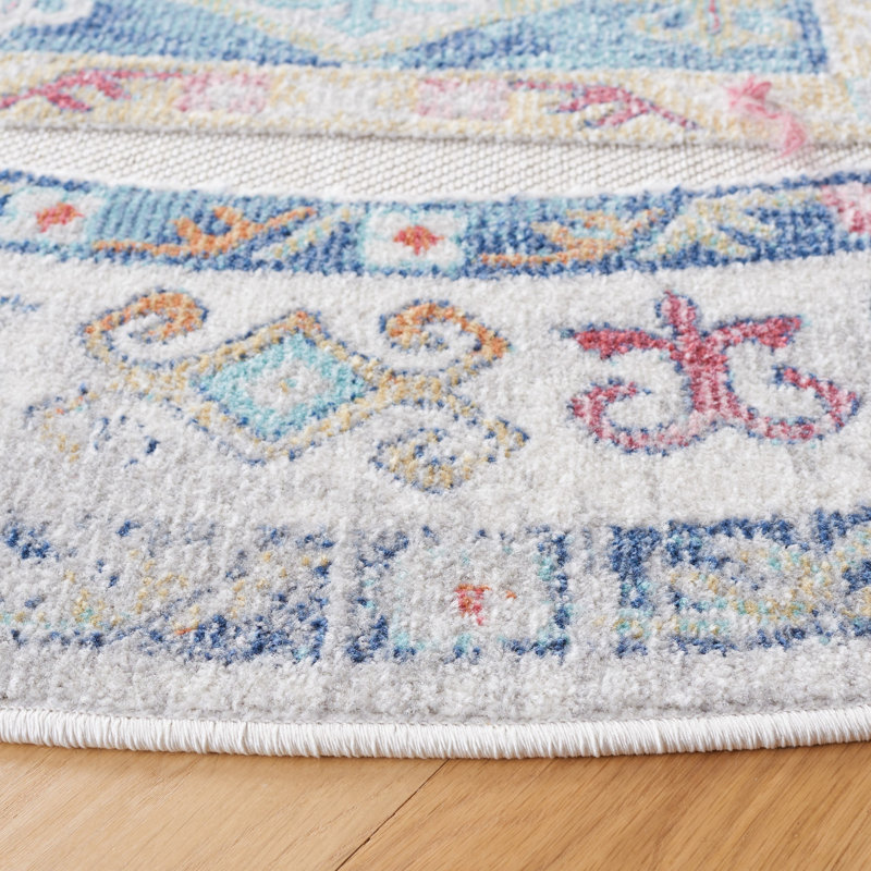 Tapis d'intérieur / extérieur Cabana Performance Southwestern, Rond 6 pi