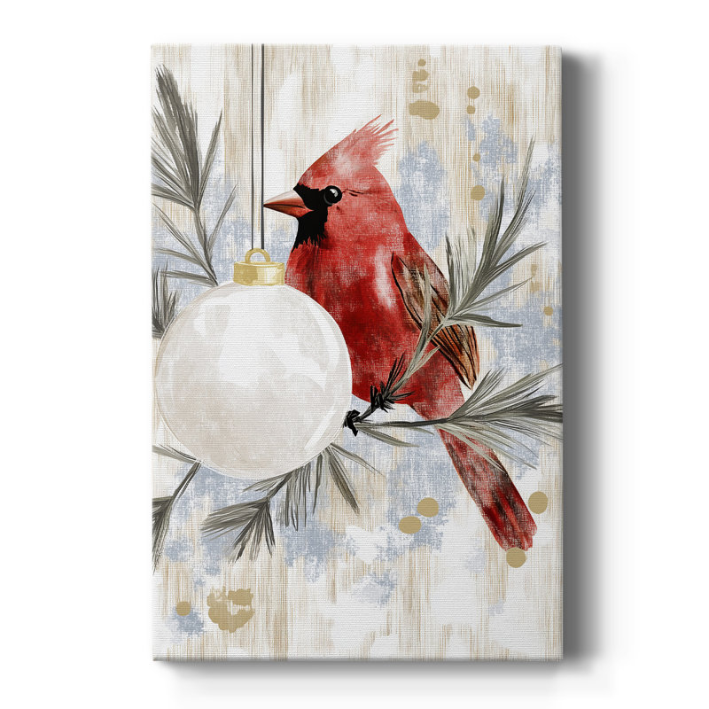 Art des Fêtes de Noël - Toile tendue avec châssis DCCDXC III, H 18 po x l 12 po