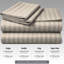 Microfiber Striped Duvet Cover Set-125374621