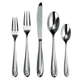 Fiordalisi 5 - Piece Stainless Steel Flatware Set - Service for 1