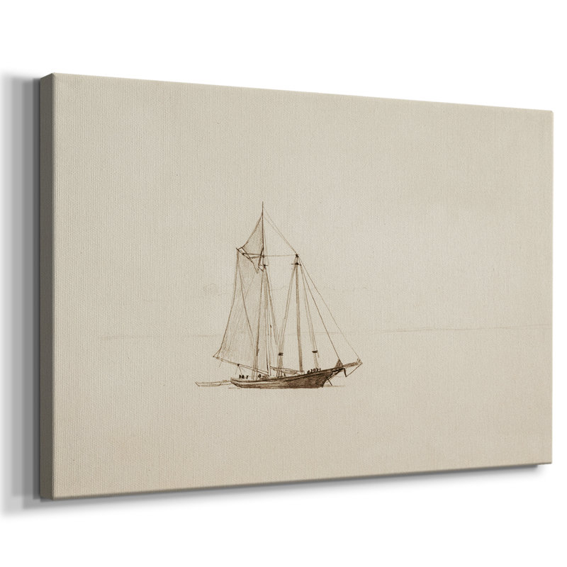 Vintage Nauticals-Cxxi -Galerie enveloppée Cavas, 12 x 18