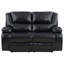 Causeuse noire inclinable Motion-1009594793