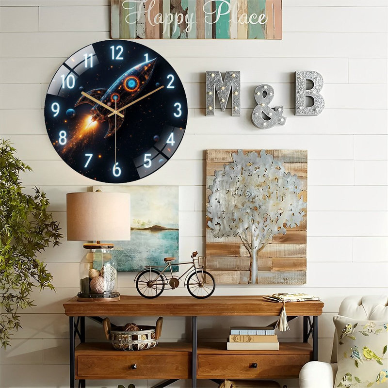 Horloge murale 12 po
