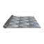 Tapis bleu/rouge à motifs-427106183