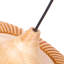 1 - Light Natural Drum Pendant