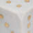 Modern Marble Dice Sculpture for Home Decor - Decorative Object Accent for Decorations for Living Room Styling or Tabletop Display - 4", White & Gold