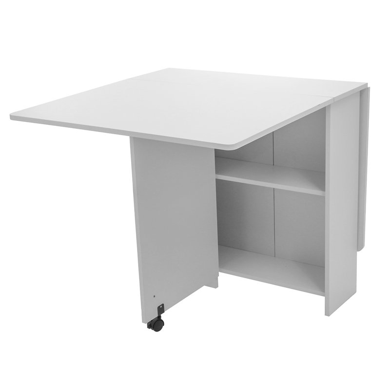 Keauri Dining Table, Matte White