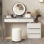 Meuble-lavabo moderne 41,34 po avec commode avec tabouret et miroir