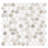 Auralie Hexagon 12 in. x 12 in. Polished Marble Mosaic Floor and Wall Tile