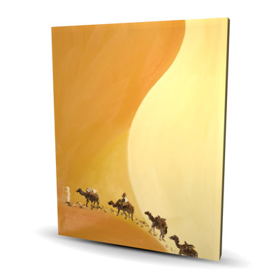 Art contemporain sur toile Sahara