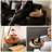 Wooden Sofa Arm Tray,Adjustable Couches Arm Tray Armrest Table For Wide Thin Armchair,Trayble Rest Table For Couch,Couch Cup Holder Black-2134047573