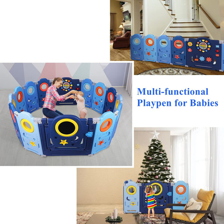 Neche Kids Activity Centre Safety Gate Baby Playpen & Reviews