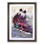 Two Ladies Walking by Yashima Gakutei - Picture Frame Painting Print-55614368-55614366