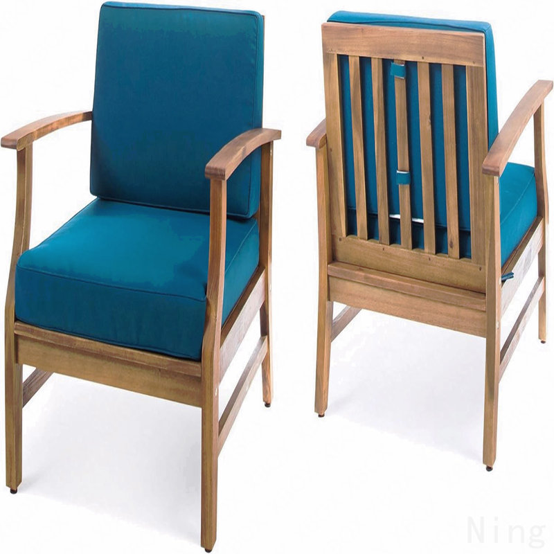 Club Chairs Set Of 2, Blue, Blue