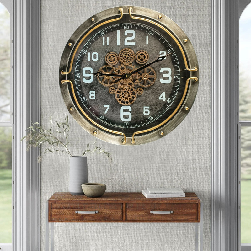 Metal Wall Clock