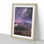 Milky Way Above Mount Bromo - Picture Frame Graphic Art-62753687-62753688