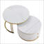 Table basse 2 pièces Modern Modern White-1213648