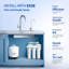 Système de filtration par osmose inversée ultra sécuritaire UV Stérilisateur ultra-violet 75 gallons par jour Apec Water