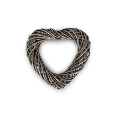Wicker Heart Shaped Wreath
