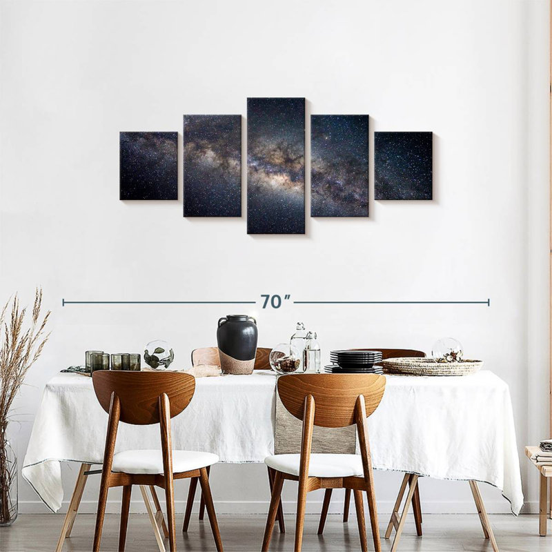  «Milky Way Galaxy View», H 24 po x l 55 po