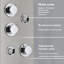 Angelica Shower Tower Panel