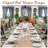 24 Pcs Spring Easter Champagne Cheesecloth Table Runner Bulk Boho Rustic Gauze Cheese Cloth Table Runner 120 Inch 10Ft Long Holiday Tablecloth For Wedding Baby Shower Decoration(Champagne)