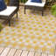 Tapis jaune / crème Drora-1274563290