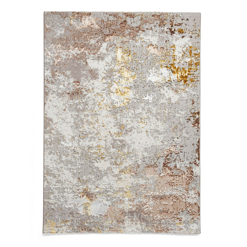 Creation area rug Machine Woven Rectangle Gold, Rectangle 120 x 170cm