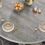 Table de salle à manger extensible de 47 à 61 po pour 4 à 8 personnes, table de cuisine industrielle ronde ou ovale avec tablette de rangement cachée, base piédestal compacte pour petit appartement et salon-1570650621-1571343012