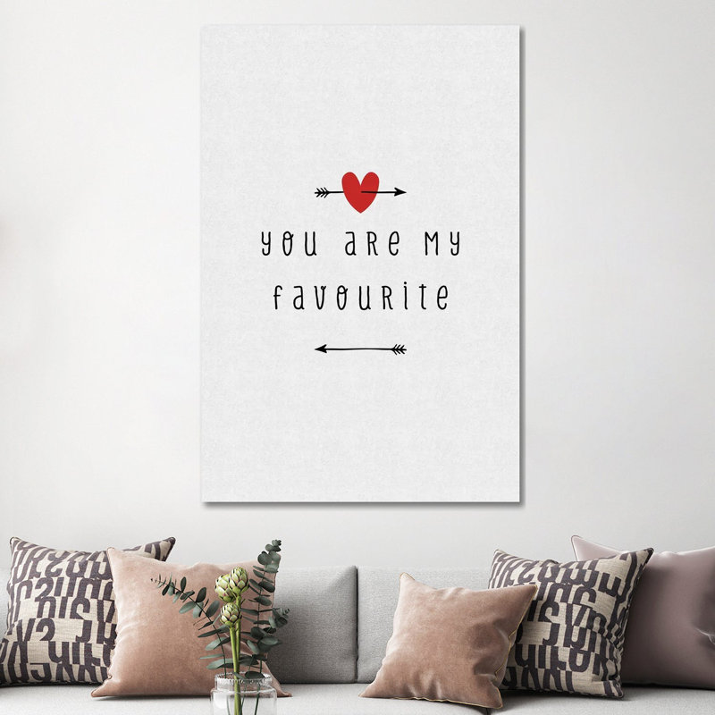 You Are My Favourite by Orara Studio - Wrapped Canvas Gallery-Wrapped Canvas Giclée, 152.5 cm H x 101.5 cm W